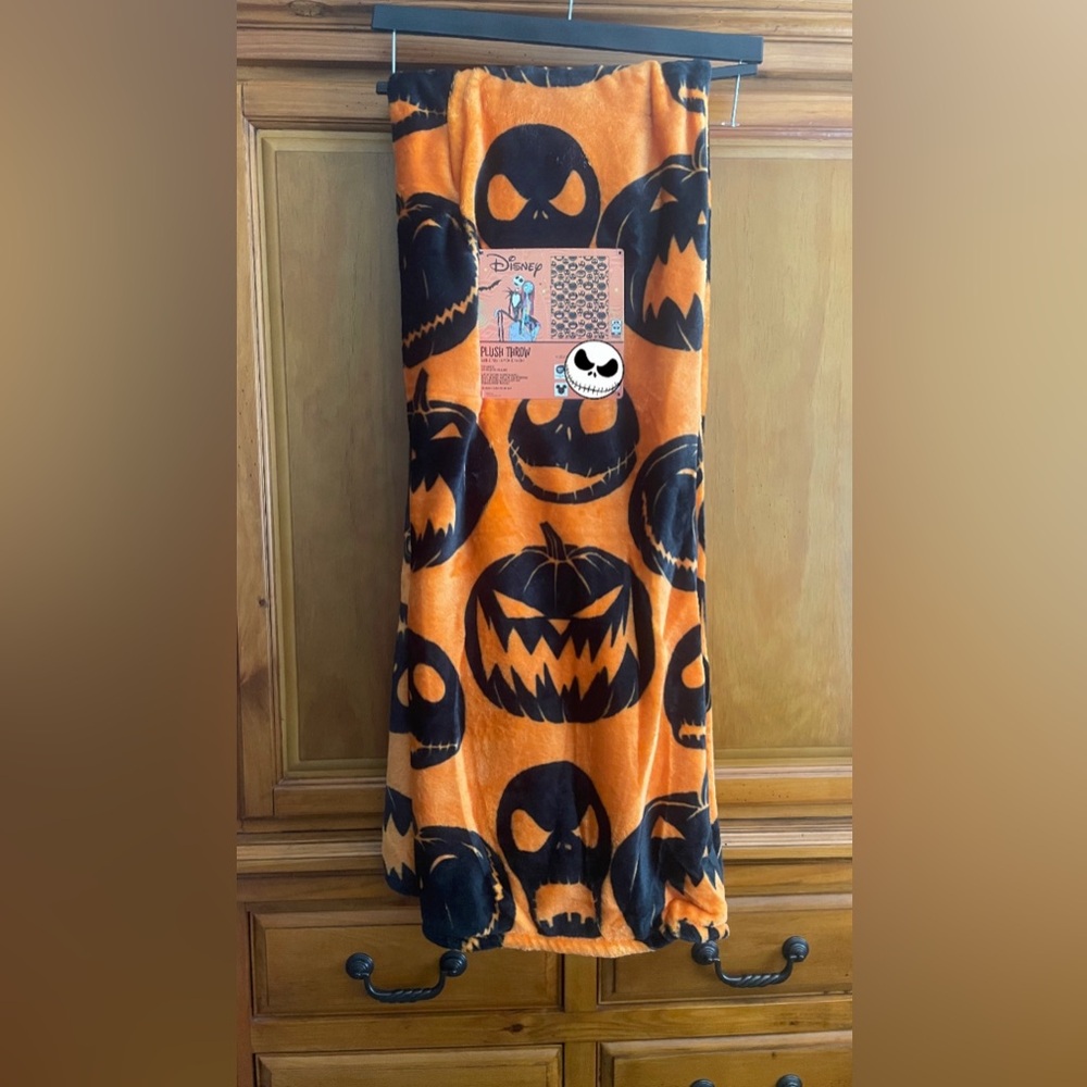Jack Skellington Halloween Blanket
